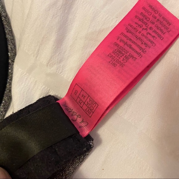 Sparkly Padded Bra - Picture 3 of 3